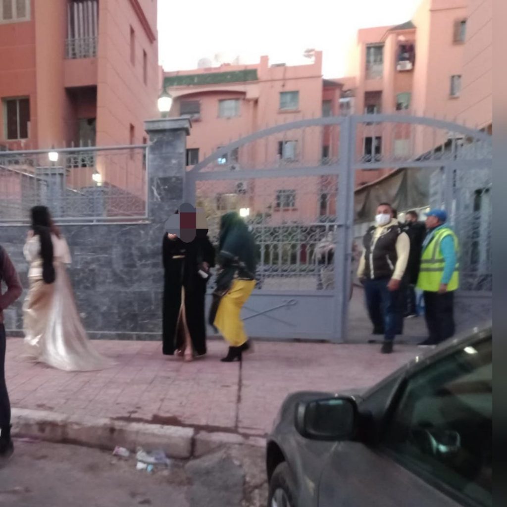 الشرطة تداهم منزل “الشيخة طراكس” في مراكش (صور)