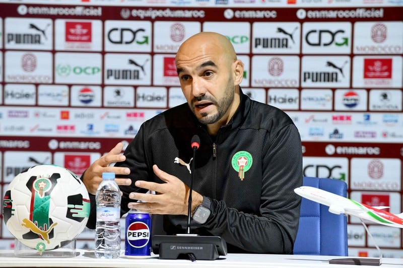 الركراكي: مزراوي سيعوض حكيمي