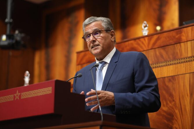 أخنوش: لا سيادة بدون تنمية ولا تنمية بدون سيادة بالأقاليم الجنوبية