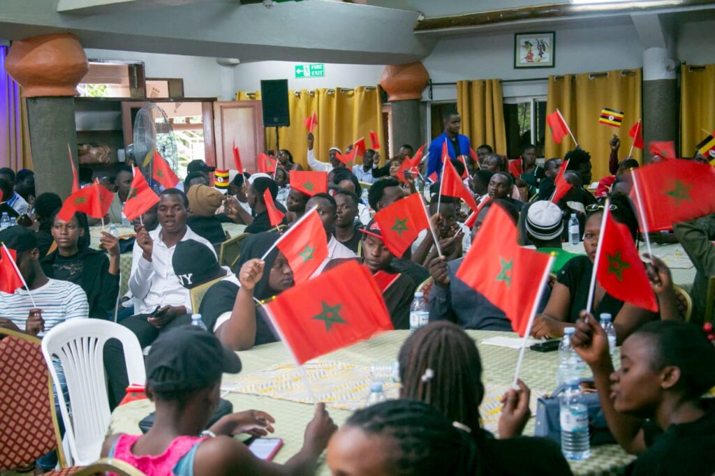 شبيبة الاستقلال تحتفل بالمسيرة الخضراء في أوغندا