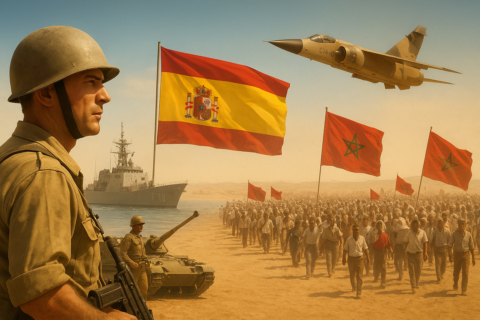 ضباط إسبان: زرعنا 20 ألف لغم لوقف المسيرة الخضراء